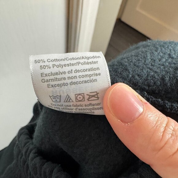 Russell Athletic Black Fleece Sweatpants Men’s Size L — Classic Fit Joggers - Picture 8 of 8